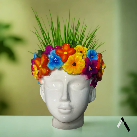 Flower Band Head Planter