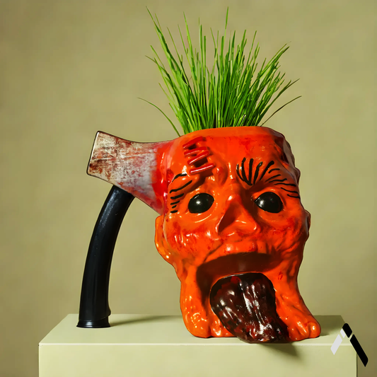 Halloween Zombie Planter