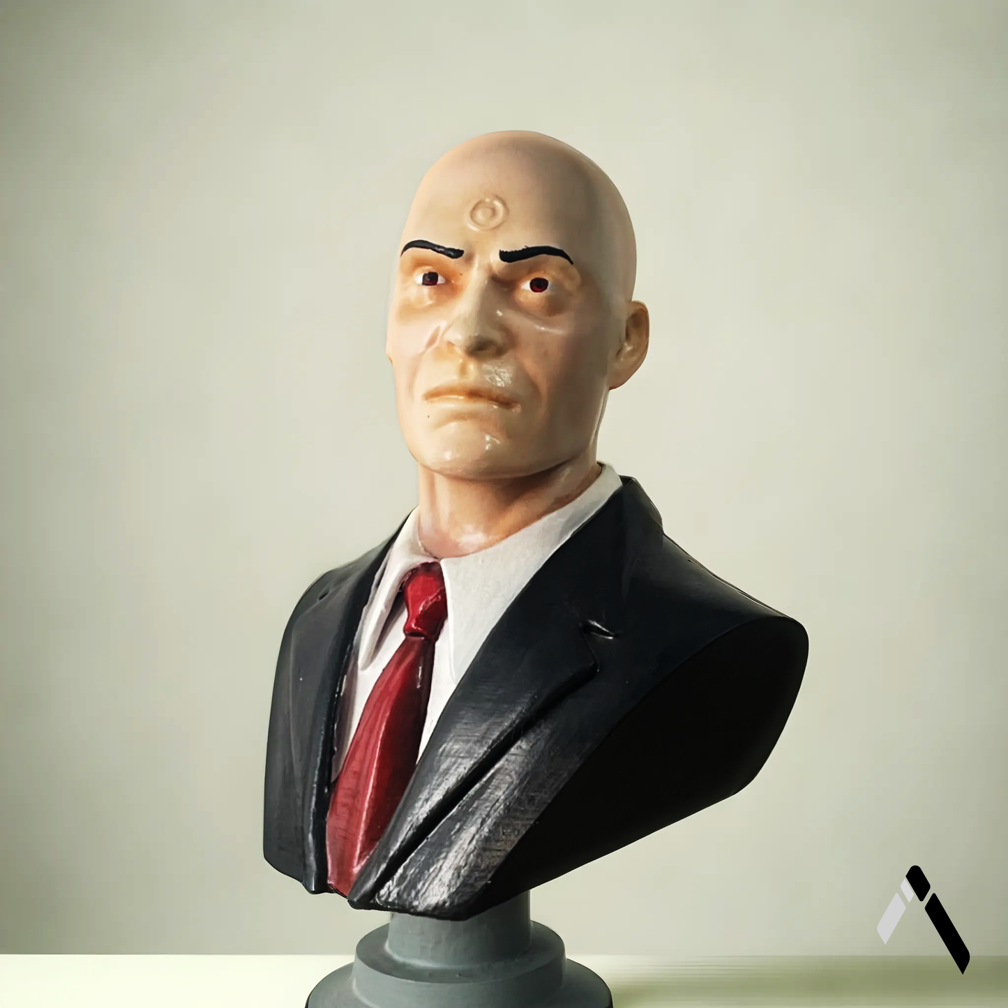 Hitman Bust sculpture