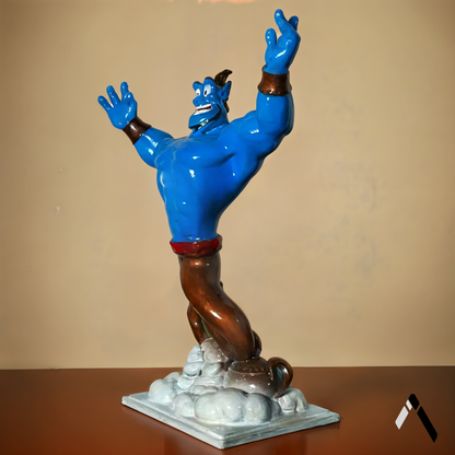 Aladdin Genie Statue