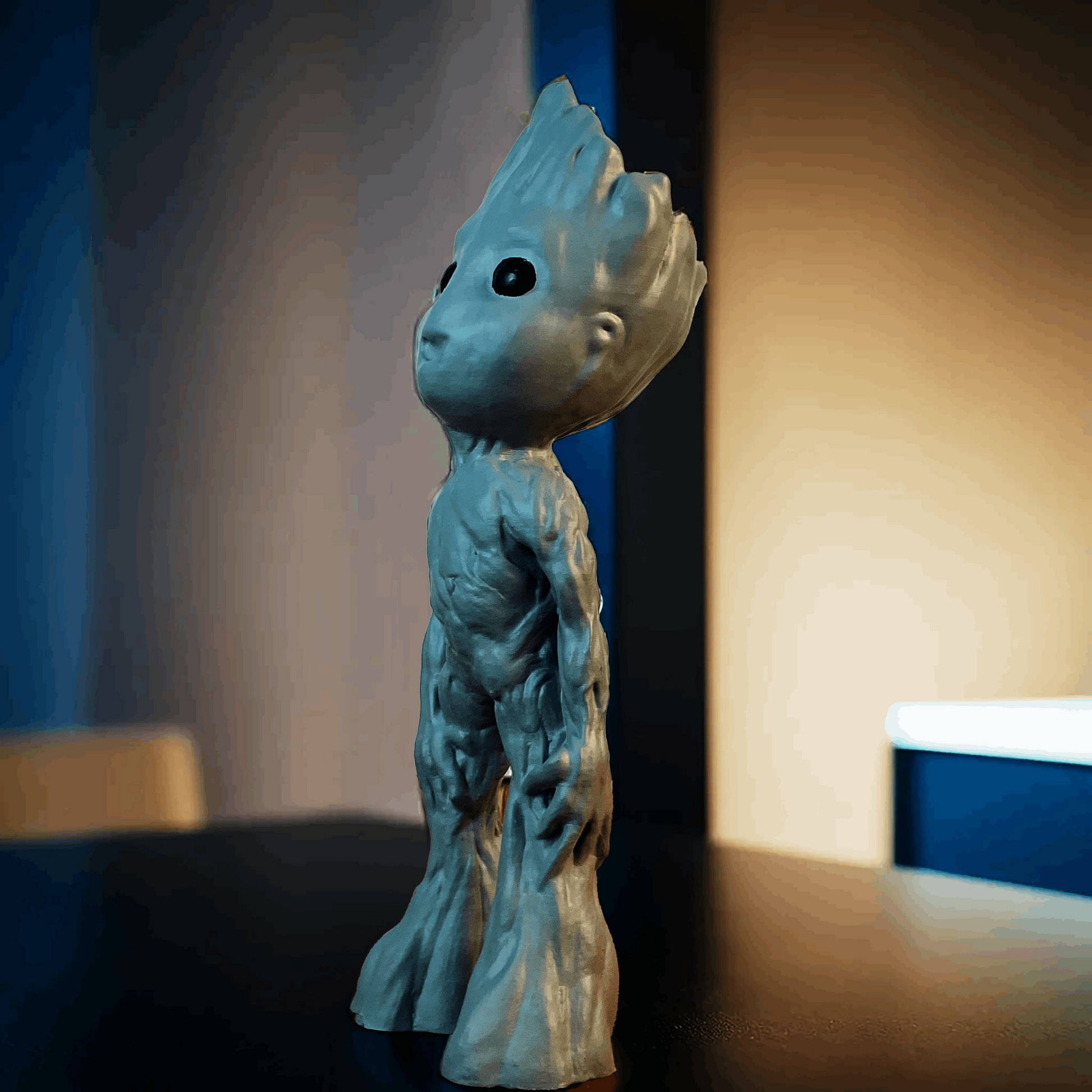 Standing Groot Statue From Guardians of the Galaxy