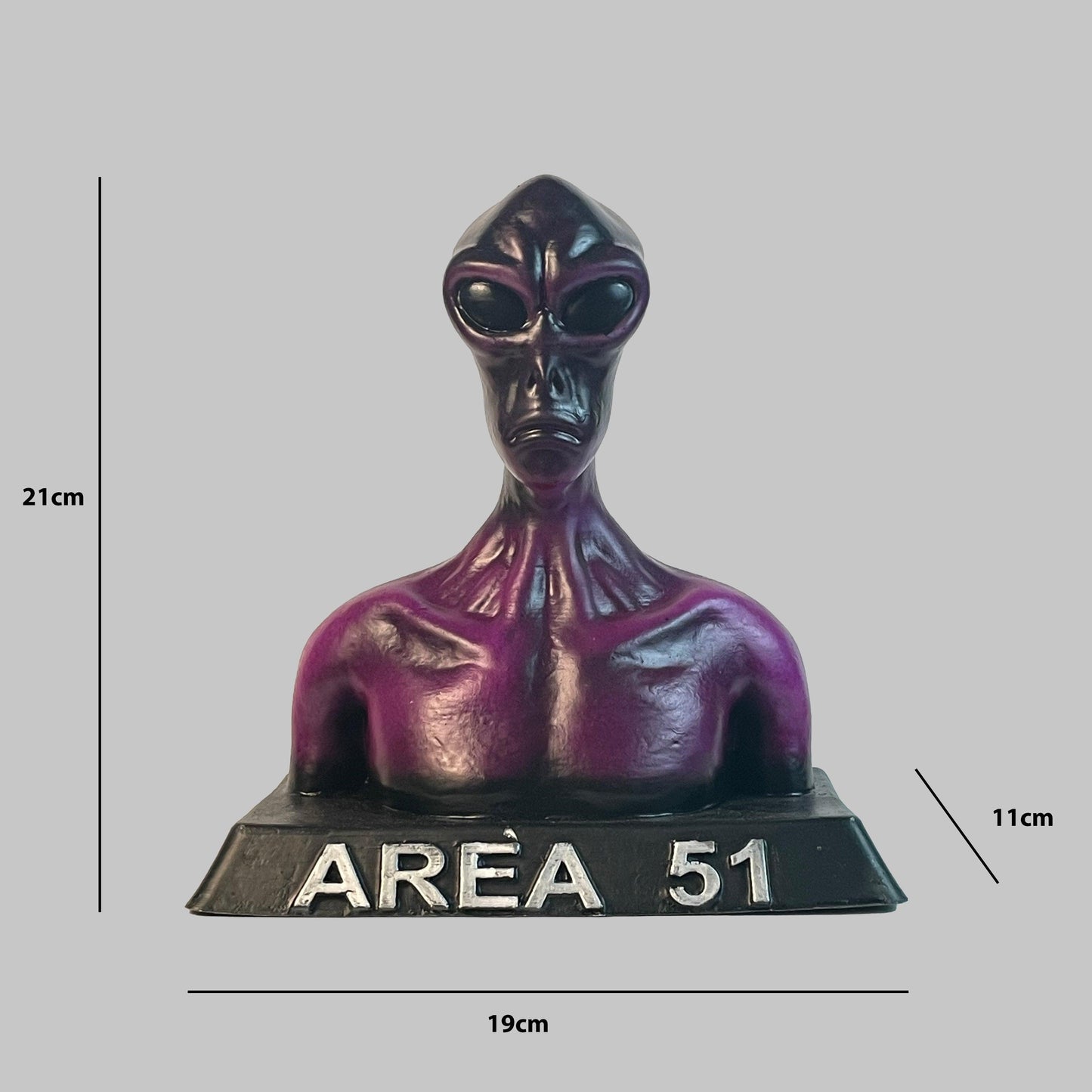 Alien Bust Sculpture Archadia