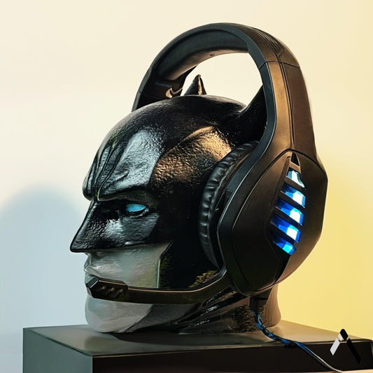 Batman Head Statue & Headphone Stand Archadia