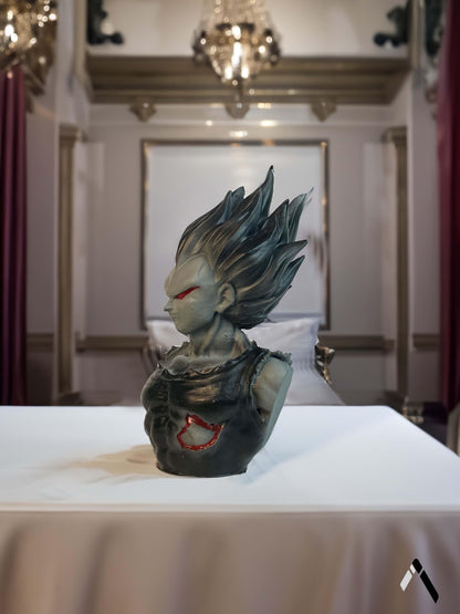 DBZ Vegeta Bust Action Sculpture Archadia