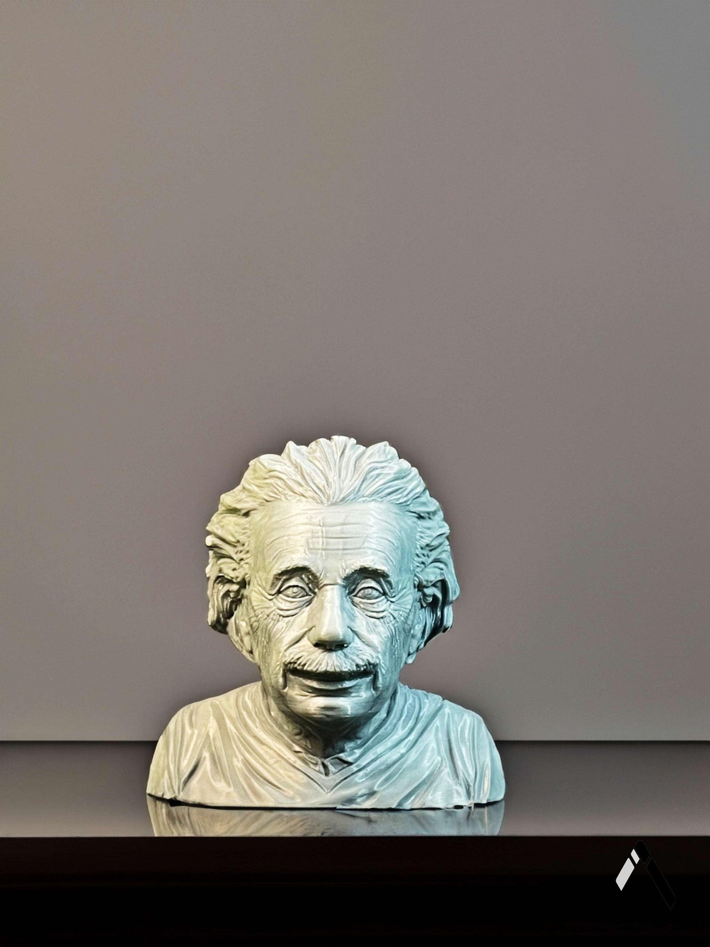 Einstein Bust Sculpture Archadia