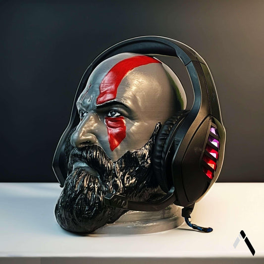God Of War Kratos Face Sculpture Archadia