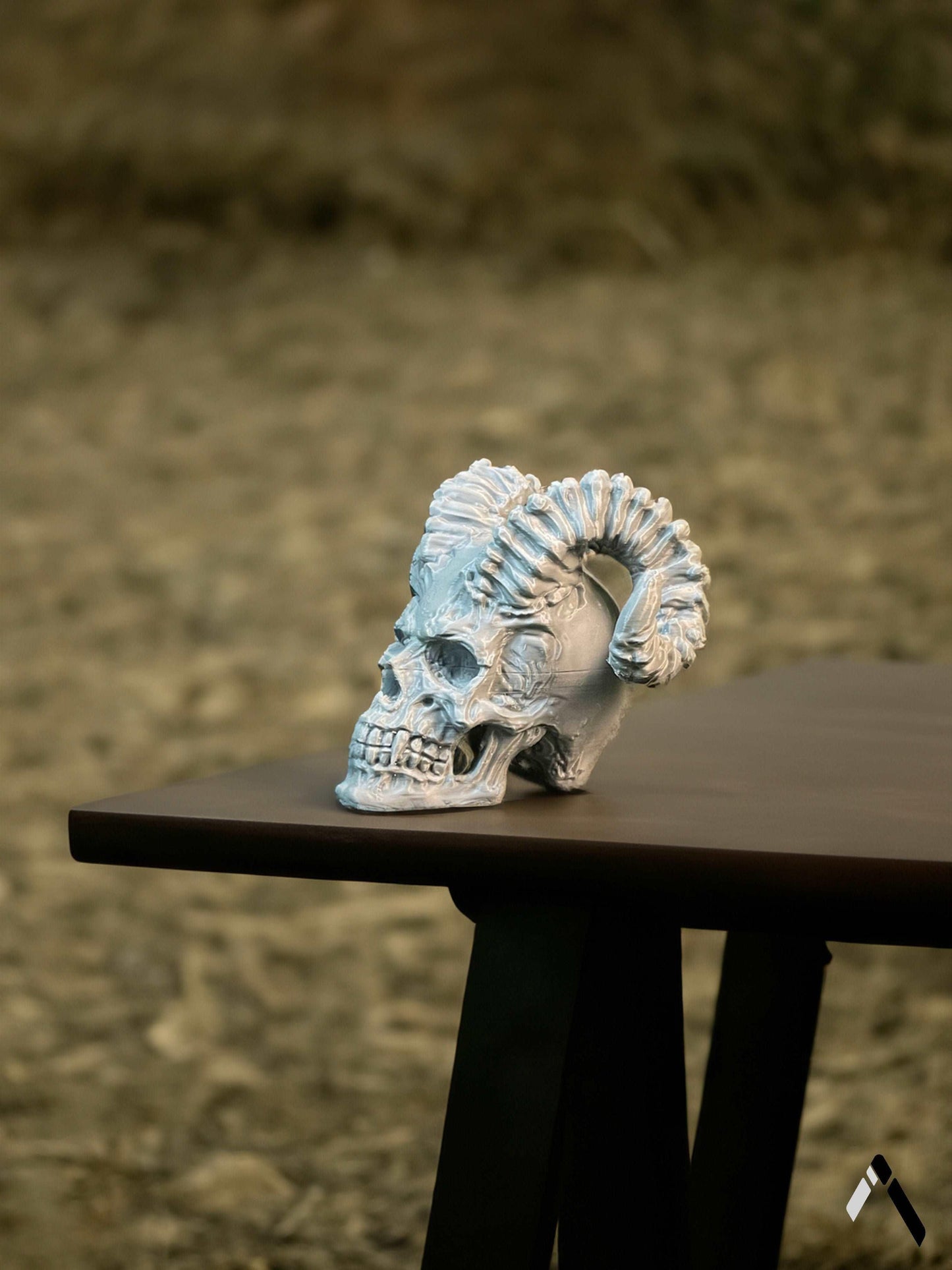 Mendes Skull Decor Item. Archadia