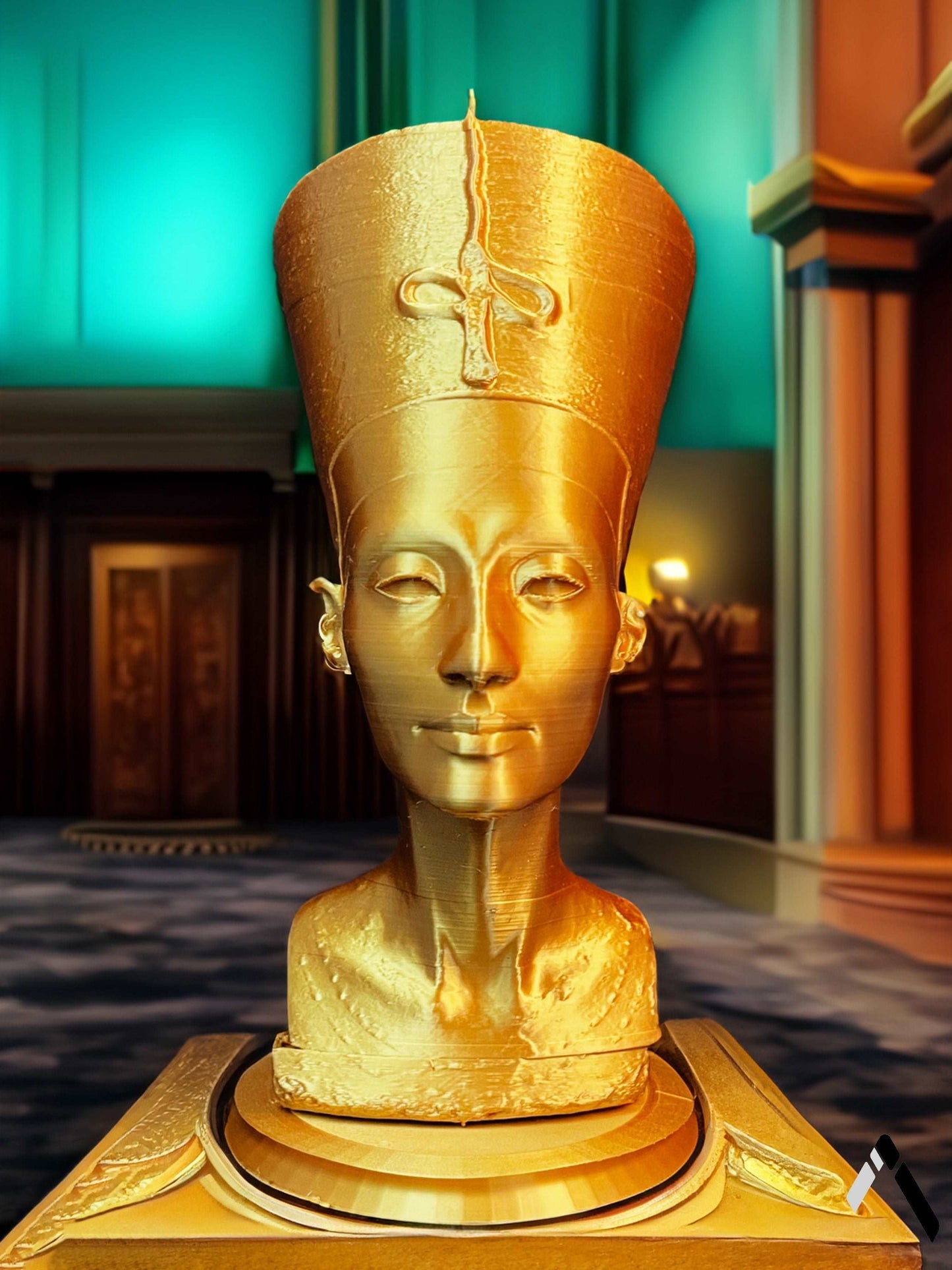 Nefertiti Bust Sculpture Archadia