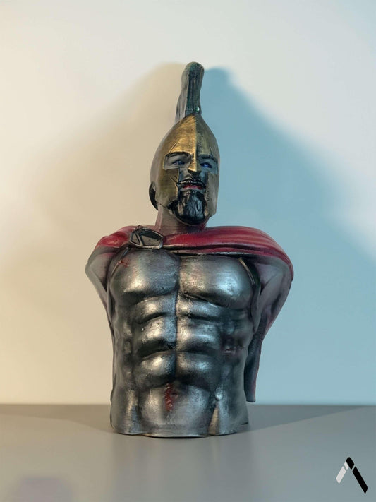 Spartan Leonidas Bust Statue From The Movie 300 (2006) Archadia