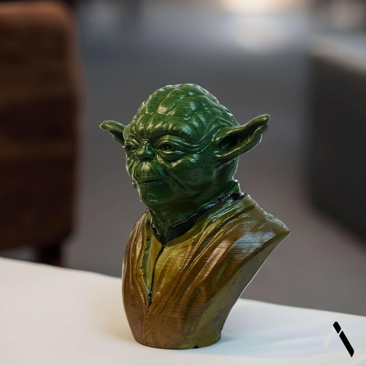 Yoda Bust Sculpture From The Movie Star Wars Archadia