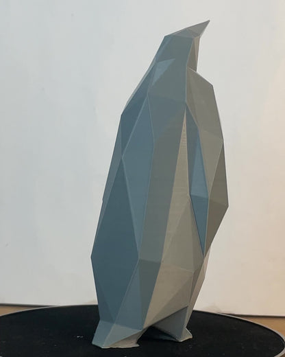 Abstract Penguin Sculpture